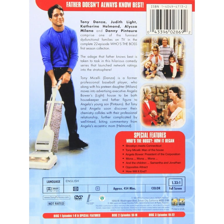 Sony Pictures: Who's the Boss - Complete First Season, Comedy DVD