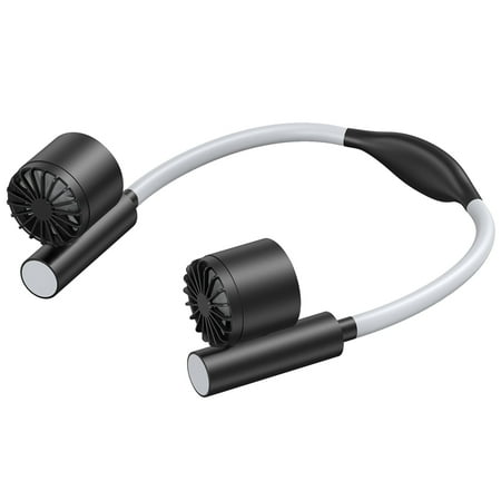 

Neck Fan Portable Bladeless USB Rechargeable Mute Sports Mini Neck Fan for Outdoor Ventilador Cooling Fans Balck