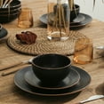 thumbnail image 5 of Stone + Lain Brasa Stoneware Collection Dinnerware Set, 32-Piece Service for 8, Black, 5 of 6