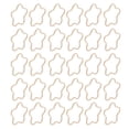 thumbnail image 2 of Colgantes De Molde De Marco En Blanco, Hermosos Colgantes De Bisel De Espalda Abierta Colgantes De Dije De Bisel Abierto Para El Hogar Para Compañeros De Clase ANGGREK Flor de Oro, 2 of 8