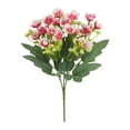 thumbnail image 2 of Clearance Under $3 Artificial Daisy Chamomile Spray Plastic For Living Room Vase Filler Wedding Arch Arrangement (C) (1Pc), 2 of 5