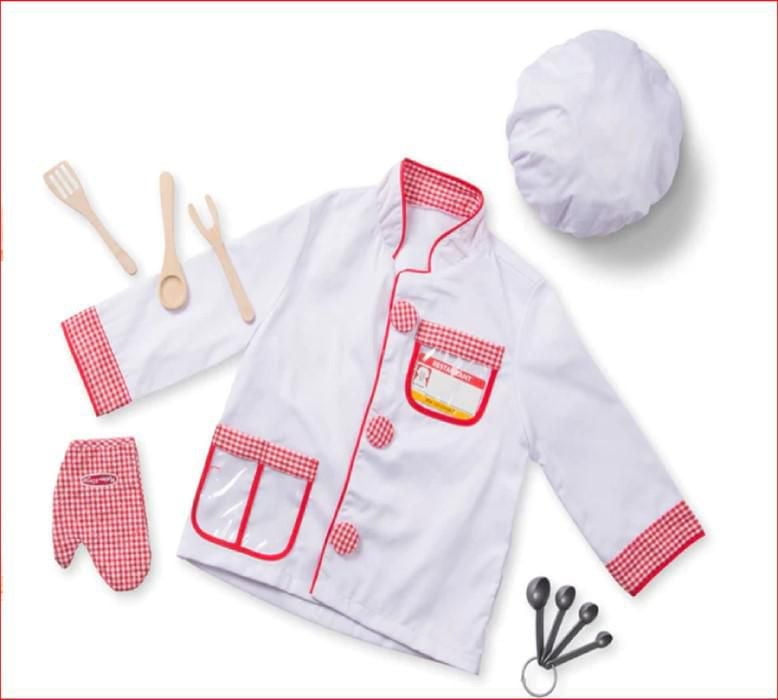 Ensemble de costumes de jeu de rôle Melissa & Doug Chef