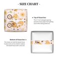 thumbnail image 5 of Kdxio Cute Bee Gnome1 Print Tissue Box Cover,Square Decorative PU Leather Facial Paper Case Organizer Holder Dispenser for Bathroom,Night Stands,Desk,Car 5.2''X5.2''X5.2'', 5 of 8