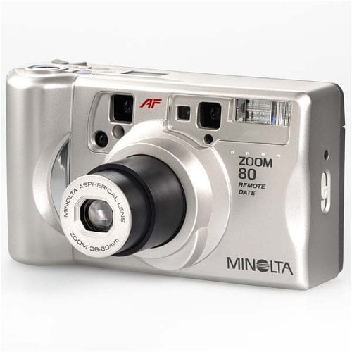 Minolta Zoom 80 Quartz Date 35mm Film Camera