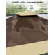 thumbnail image 4 of Yeshouse Gazebo plegable de 3,6 x 3,6 m, carpa para patio exterior, carpa para fiestas, bodas, cenas al aire libre y patios traseros, 4 of 6