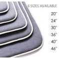 thumbnail image 2 of Dog Beds for Large Dogs Memory Foam Dog Mat Orthopedic Dog Bed Kennel Pad Crate Mat Washable | Perfect Sleep Bedding Pads for Carrier Cage, 2 of 5