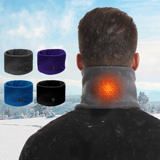 Xihbxyly Liquidación de Verano Bufanda Térmica para Hombres y Mujeres, Almohadilla Térmica para El Cuello, Almohadilla Térmica con 3 Configuraciones de Temperatura, Bufandas Suaves de Invierno para H