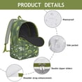 thumbnail image 4 of Student Backpack Featuring Colorful Dino Print, Durable Oxford Fabric and Comfortable Fit, 4 of 5
