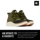 thumbnail image 2 of Bota SOREL Out N About lV Classic impermeable para mujer, color verde, 2 of 7