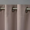 thumbnail image 3 of Exclusive Home Academy Total Blackout Grommet Top Curtain Panel Pair, 52"x84", Blush, 3 of 6