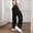 Black, variant on JUSLIO Pants for Women Multi-Pocket Casual Trousers High Waist Wide Leg Cargo Pants,Blue,L
