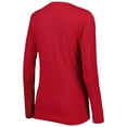 thumbnail image 3 of Women's G-III 4Her by Carl Banks Cardinal Arizona Cardinals Post Season Long Sleeve V-Neck T-Shirt, 3 of 3