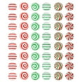 thumbnail image 2 of LOLIPPYY 60Pcs Wooden Loose Beads Christmas Loose Beads Round Bead Charms Christmas Garland Wood Beads, 2 of 7