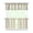 Floral, variant on Earthy Tone Window Treatments - 3-Pack Natural Aesthetic Curtains, Farmhouse Caf Style with Semi-Sheer Fabric