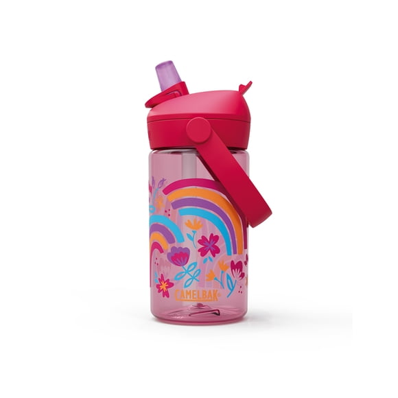 Botella Thrive Flip Straw Kids 400ml Marca Camelbak Rosa Chicle