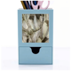 thumbnail image 1 of Fancy Stone color textura crepitaciones Tarjeta de clip de pluma del gestor de suministros de oficina, 1 of 3