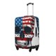 thumbnail image 1 of Fotbe American Flag Skull Funda Protectora para Equipaje, Antirrayones y Resistente a la Suciedad, Compatible con Maletas de 18 a 32 Pulgadas-Medium, 1 of 7