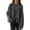 Gray, variant on AKOEE Comfy Sweaters for Women Fall Winter Casual Solid Color Knitted Pullover Long Sleeve Tops Soft Jumpers (XL, White)