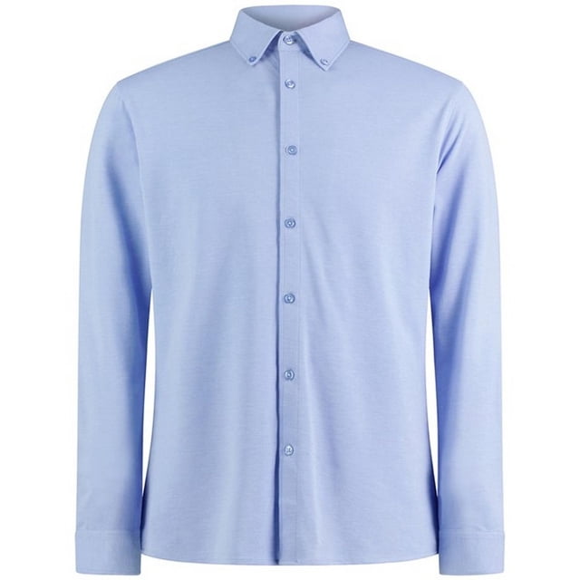 Kustom Kit Mens Superwash 60°C Tailored Long-Sleeved Shirt