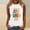 White, variant on Giftesty Tank Tops for Women Casual Independence Day Sleeveless Round Neck Top