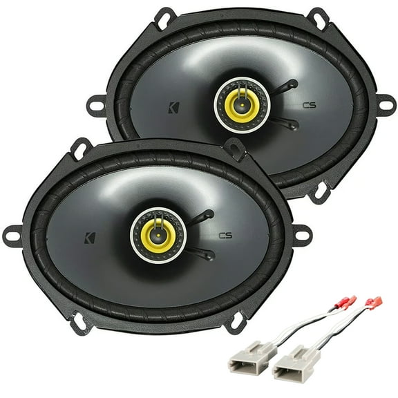 Kicker CS Series Front or Rear Door Factory Speaker Replacement Package Fits select 1997-1998 Ford F-150
