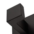 thumbnail image 2 of Gancho para toallas autoadhesivo de acero inoxidable negro sin taladrar, gancho para toallas negro, accesorio de baño, gancho para toallas, albornoz, perchero, negro, 2 of 5