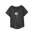thumbnail image 4 of Camiseta de verano para mujer, camiseta de cuello redondo de recuerdo de moda para desplazamientos y viajes M, 4 of 7