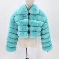 thumbnail image 3 of Heliisoer Plus Women Size Faux Coat Warm Furry Faux Short Jacket, 3 of 7