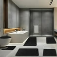 thumbnail image 4 of Fwttom Foam Bath Mat 6 Set Whole Room Bathroom Rugs for 6 PCS Toilet Mats Universal Soft Comfortable Water Absorption Non Slip Thick Machine Washable Easy Dry, 4 of 8