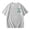 Q1Grey, variant on lnmuld Cute Tops for Girls Graphic Tee Short Sleeve Casual Summer Top for Youth Children - Message Comfortable Daily Wear Color:Light Pink,Size:9-10 Years