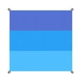 thumbnail image 2 of Cheers.US Beach Blanket, Picnic Blankets Waterproof Foldable, Lightweight Waterproof and sandproof Beach Mat, Portable Picnic Mat, Sand Proof Mat for Travel Blanket, 2 of 5