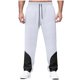 thumbnail image 1 of Ceisia Men Casual Sport Solid Color Pants Elastic Waist Drawstring Pocket Gift Trousers, 1 of 8