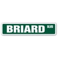 thumbnail image 1 of Briard Street [3 Pack] of Vinyl Decal Stickers | Indoor/Outdoor | Funny decoration for Laptop, Car, Garage , Bedroom, Offices | SignMission, 1 of 1