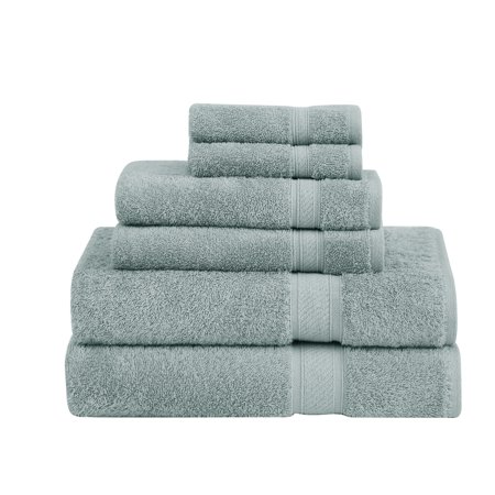 RWB Fields a Blue 6 Piece Towel Set