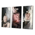 thumbnail image 3 of Designart "Perfume Couture Gold III" Fashion Perfume Wall Art Set Of 3 - Gold Fashion Perfume Gallery Wall Set For Home Decor, 3 of 7