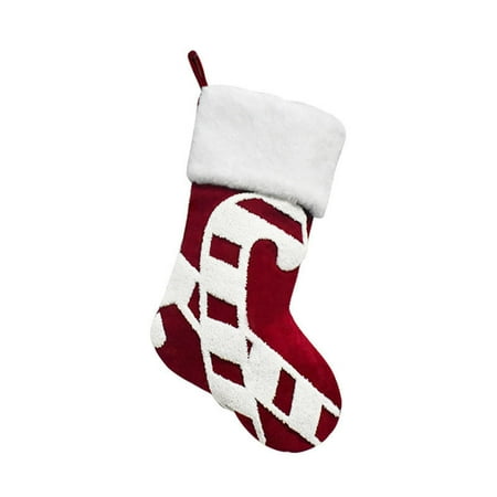 

Christmas Decoration Socks Festival Printing Gift Bag Pendant Candy Bag