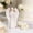White, variant on AURIGATE Kneeling Angel Figurine Decor, 4.25x3.35x6.1in Resin Sparkle Dot Angel Statue for Modern Home Shelf Decor