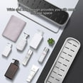 thumbnail image 4 of Bathroom Shower Shelf Wall Mounted Organizing Storage Plastic Rust-proof Bath Draining Holder Toilet, 4 of 10
