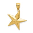 thumbnail image 1 of 14K Yellow Gold Polished Star Pendant, 1 of 2