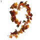 thumbnail image 2 of Gwong Decoración hogareña Plantas artificiales Vine Maple hoja ornamental Faux Flous Flous Fondo Colgante Imitación Rattan Ivy Home Decor Gwong 21070974, 2 of 6