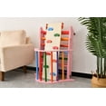 thumbnail image 2 of CoSoTower Triangle Set Montessori Toddler Climbing Toys Indoor, Foldable Climbing Toys for Toddlers 1-3 Inside, 2 Piece Baby Climbing Gym Indoor Playground, Pink, 2 of 6