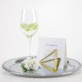 thumbnail image 2 of Tarjeta 24 Place Holder Pack Picture Display Table Number Stands - Triángulo Likrtyny Para estrenar, 2 of 5