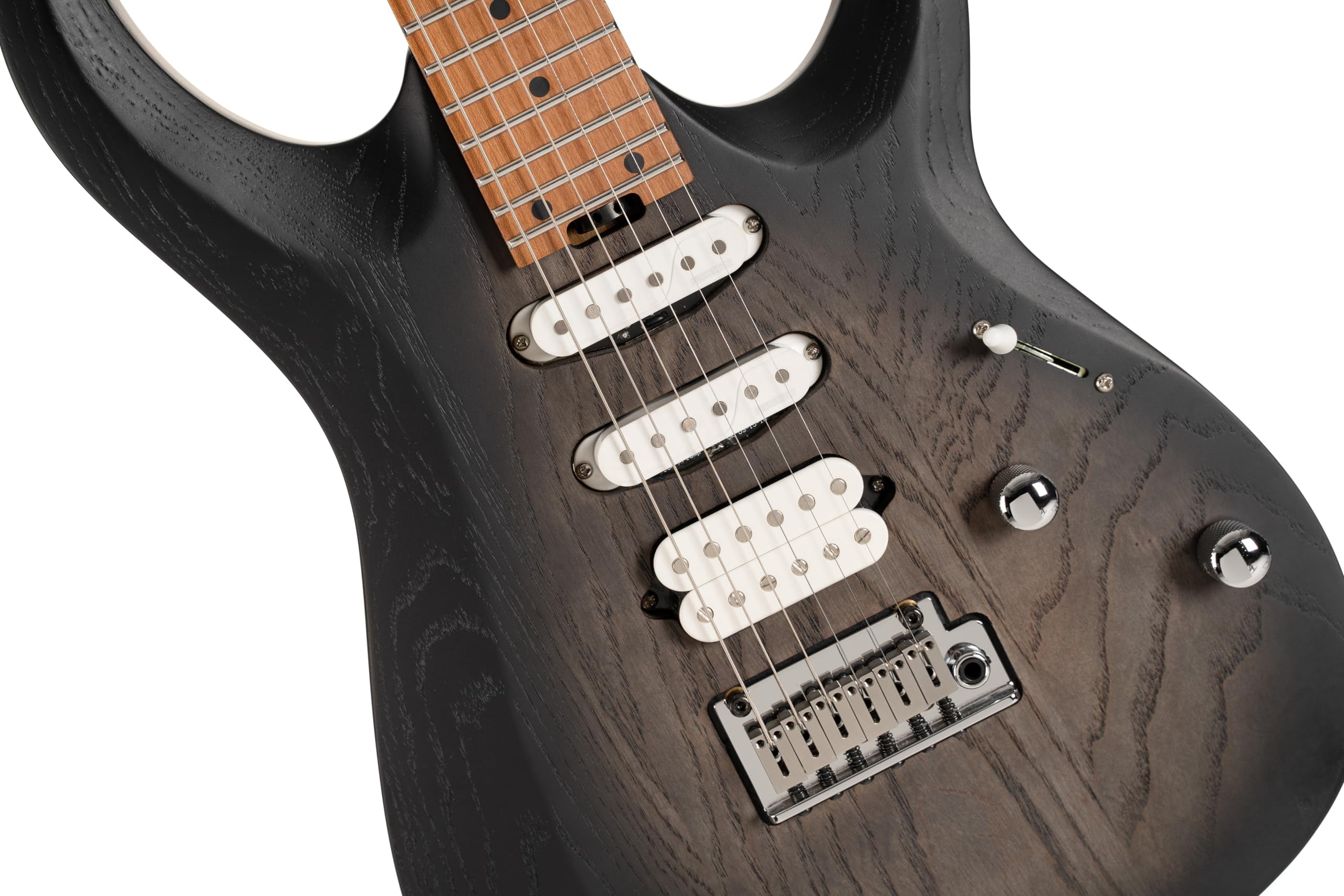 Cort Guitars X700OPBB-U Triality High Performance 6-String Electric Guitar, Black Burst