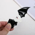 thumbnail image 4 of Unique Bargains 1 Pc Hair Clip Halloween Bat Wing Ghost Hair Clips for Women Black, 4 of 5
