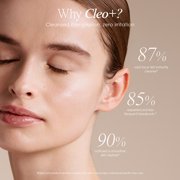 Project E Beauty CLEO+ Facial Cleansing Brush | Silicone Face Scrubber | Facial Brushes For Cleaning Exfoliating| Waterproof Face Massager Wash Brush