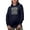 Navy, variant on I Taught My Son to Stand, He Decided to Stand Up for Country - Proud Dad of Soldier Quote, Navy Blue Hooded Sweatshirt or Hoodie, XL