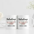thumbnail image 3 of 1984 Birthday Gifts for Women - Fabulous Since 1984 Birthday Mug - 1984 Birthday Gifts for Mom Grandma Sister Aunt Daughter Granddaughter Friend - 11 Oz, 3 of 6
