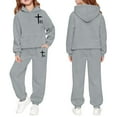 thumbnail image 4 of Tiijoy Toddler Boys Outfits Casual Active Hoodie Jogger Sweatpants Tracksuit, Sizes 3-4, 4 of 4