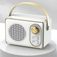 thumbnail image 6 of Sales Today Clearance! Wireless Retro Bluetooth Speaker, Portable Mini Bluetooth Speaker, Outdoor Plug-In USB Audio for Music, Computer, and Travel Use Deals of The Day Clearance!, 6 of 8