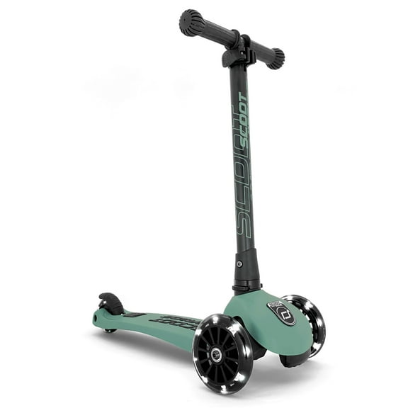 Scoot & Ride Stand-up Scooter for Children, Ages 3-6, Highwaykick 3, Forest